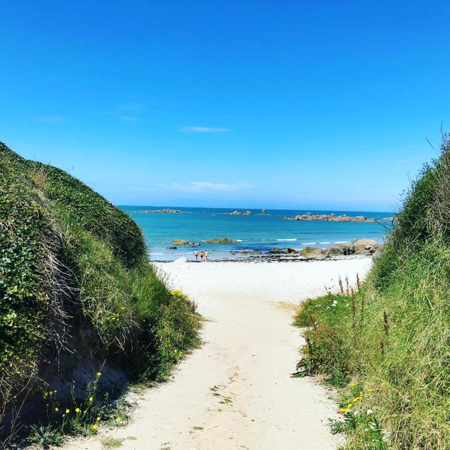 Maison Neuve A 350M De La Plage La Casa Sovaina Cléder Exteriör bild