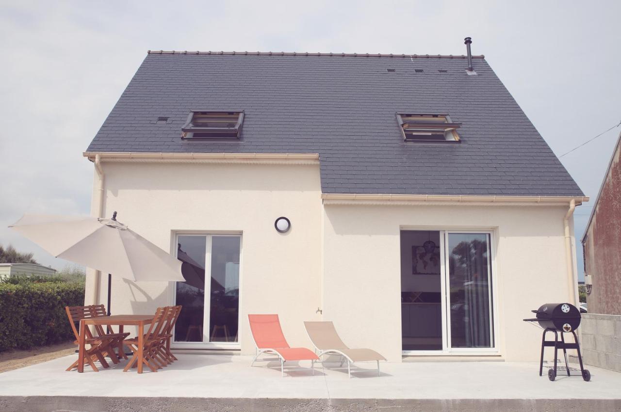 Maison Neuve A 350M De La Plage La Casa Sovaina Cléder Exteriör bild