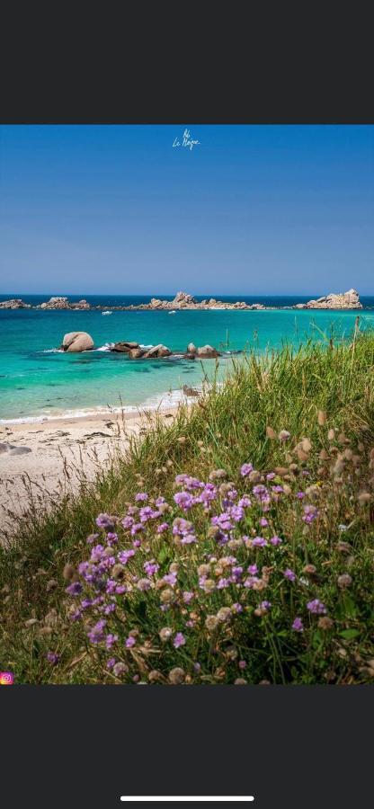 Maison Neuve A 350M De La Plage La Casa Sovaina Cléder Exteriör bild
